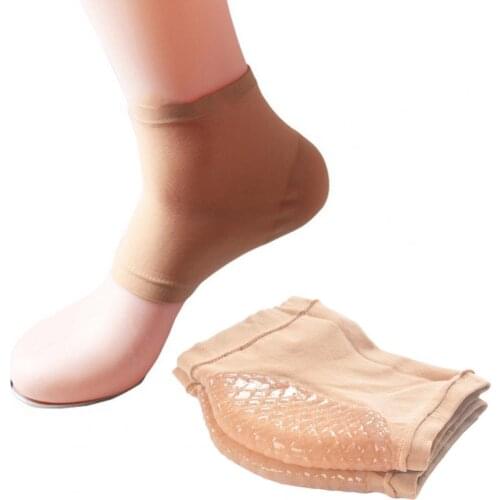 1 Pair Heel Supporter Wear Resistant Skin-friendly Protective Tool Plantar Fasciitis Treatment Heel Protector Pads for Home