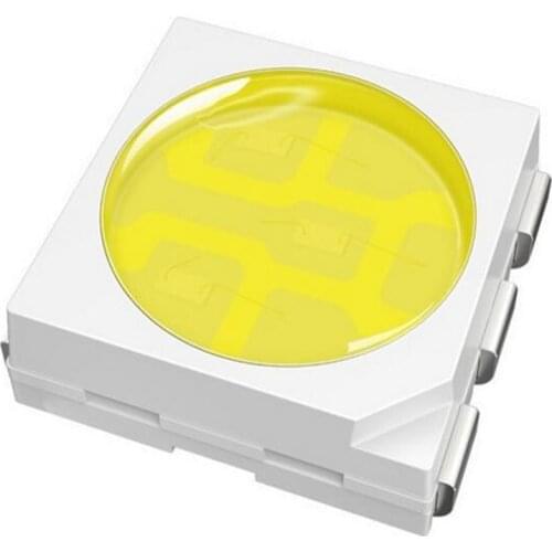 1000pcs 5050 LED SMD Bead 3v High power Light 0.2W Chip white 6000k warm white 3000k nature white 4000k 15-18lm Free shipping