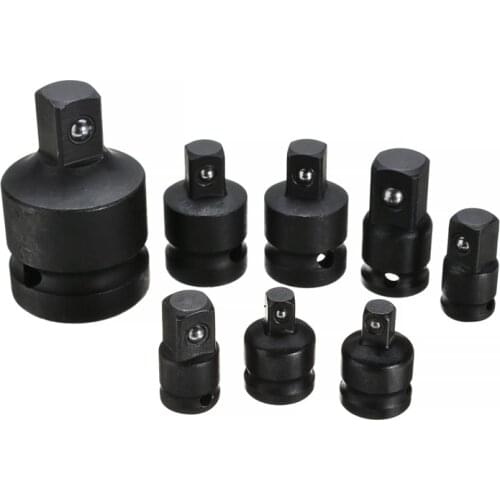 8Pcs/Set 1/2" 1/4" 3/8" 3/4" Ratchet Wrench Socket Adapter Spanner Keys Converter Drive Reducer Impact Craftsman Ratchet Tool