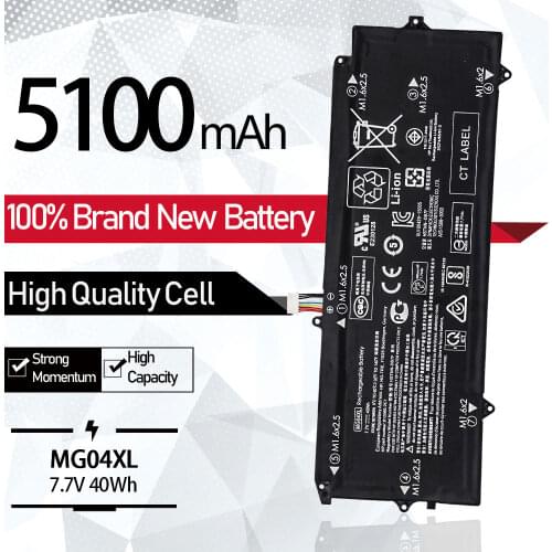 New MG04 MG04XL Laptop Battery For HP Elite X2 1012 G1 812060-2B1 812060-2C1 812205-001 HSTNN-DB7F HQ-TRE 71001 7.7V 40Wh