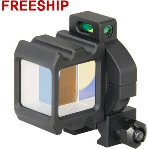 Freeship E.T Dragon Angle Space Sight Full Metal Reflect Mirror Corner Sight 360 Rotate For Reddot Rifle Scope PP1-0401