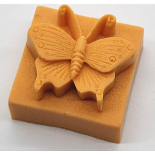 C538 soaps 3 d mold silicone soap molds mold butterfly cake decoration