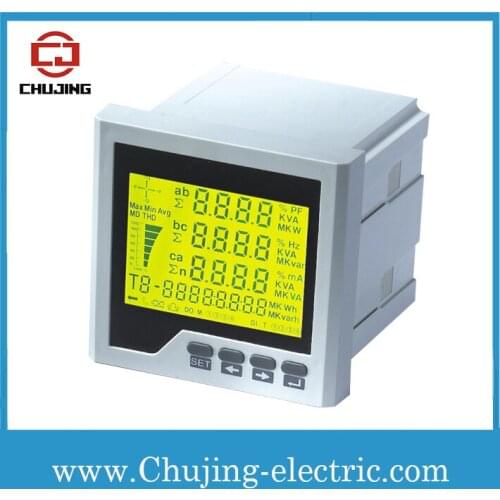 CJ-3D3Y LCD Digital Power Quality Meter intelligent analog panel power multifunctional meter electricity meter