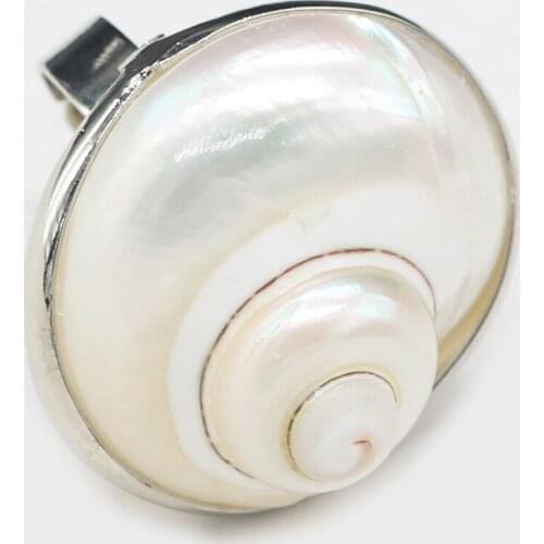 Natural Shell Rings Fashion Irregural Shape Shell Rings for Making Women DIY Jewelry Accessories Party Gift 25x30mm