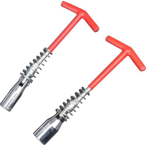 14mm/ 16mm Spark Plug Removal Tool Spanner Socket Wrench Grip Handle Flexible Spanner Socket T Handle