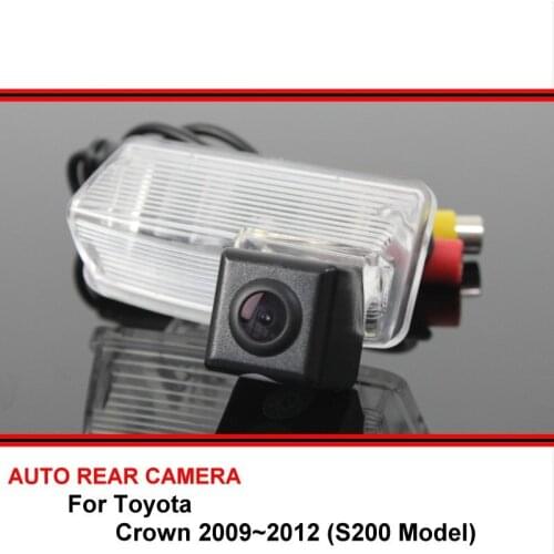 For Toyota Crown 2009~2012 (S200 Model) Night Vision Rear View Camera Reversing Camera Car Back up Camera HD CCD Wide Angle