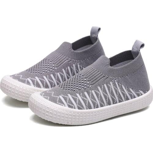Children Shoes Boys Sneakers Girls Casual Shoes Kids Sports Running Flat Shoes Breathable For Toddlers Boy Girl Slip-on Soft New