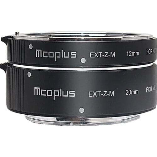 Mcoplus EXT-Z-M 12Mm 20Mm Macro Ring Z Bayonet Close-Up Ring Photography Adapter Ring Photography Accessories
