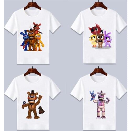 Fashion Funny 3D Cartoon Bear Prined Baby White T-shirt 0-9T Kids Short Sleeved Tops Casual Street Children Soft Clothes 0256