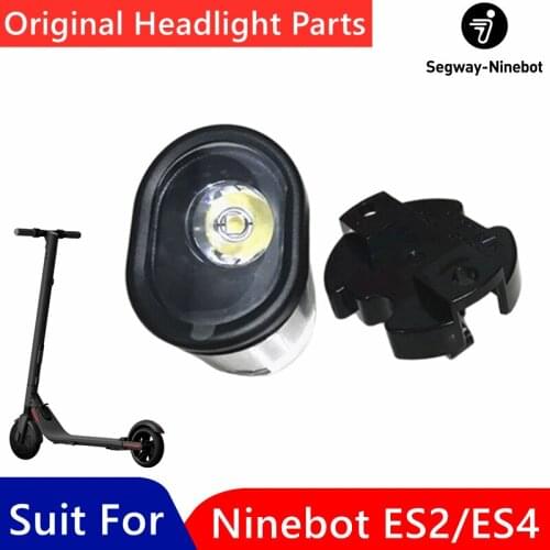Original KickScooter Ninebot ES2 ES4 Headlight Scooter Lights For Smart Electric Scooter Hoverboard Headlight Accessories Parts