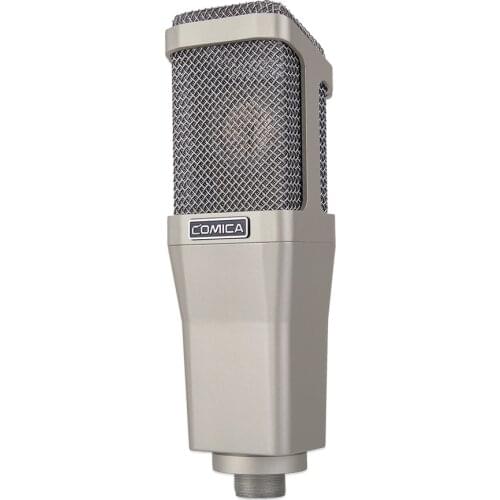 Comica STM01 Studio Vocal Microphone Condenser Cardioid Mic for Mobile Phone Camera Mixing console Sound Card Recording Handheld