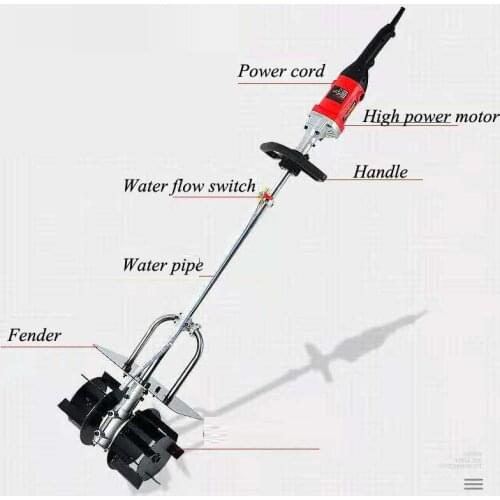 High Power Concrete Mixer Convenient Cement Mortar Concrete Mixing H1811113