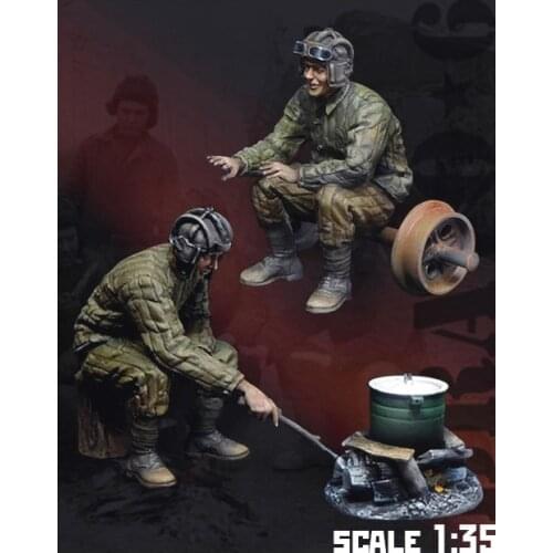 1/35 Resin Model Figure GK,Unassembled and unpainted kit