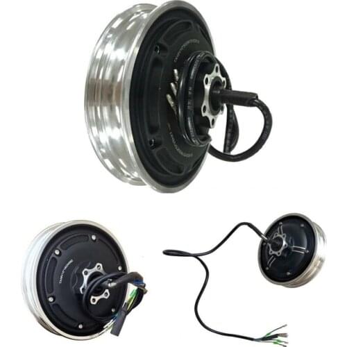 36V 48V 350-1000W Motor 10inch Vacuum Tire Conversion kit Electric Scooter Wheel Loy Aluminium High Carbon Steel Universal