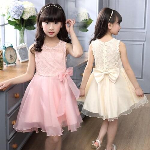 Kids clothes 2019 girls dress children clothing flower girls dresses for party and wedding princess dress vestidos age 3-15Y