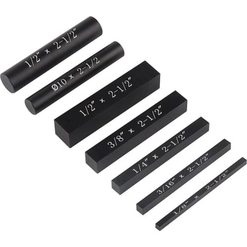 Setup Blocks Height Gauge Set,7Pcs Precision Aluminum Setup Bars For Router And Table Saw Accessories Woodworking Set Up