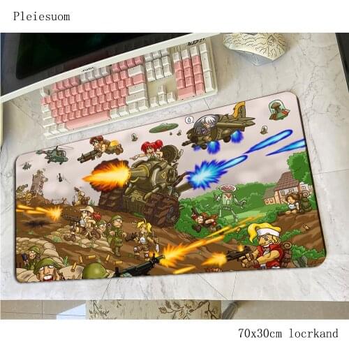 Metal slug mouse pad gamer 700x300x4mm gaming mousepad cute notbook desk mat Mass pattern padmouse games pc gamer mats gamepad