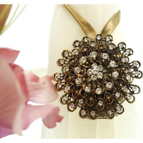 Set of 2 Bronze Magnetic Retractable Springs Curtain Decoration Clip On Holder Tie Backs DIY accessory tie string free shipping