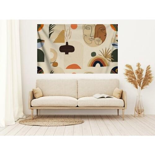 ETHNIC PATTERNED WALL CLOTH (ETHNIC PATTERNED WALL COVER)(TAPESTRY)(TAPESTRY)