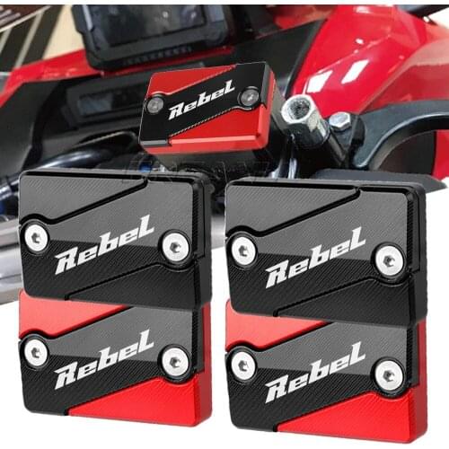 Rebel cmx 300 500 For Honda REBEL CMX 300 500 2017 2018 2019 2020 2021 Motorclcye Knight Brake Fluid Reservoir Cover Cap