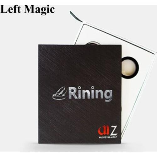 Rining Revolutionary Ring System Magic Tricks Magie Ring Shell Appearing Disapper Close Up Illusion Gimmick Props Comedy