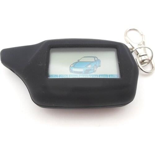 C9 fob keychain remote controller silicone case for starline C9 Lcd remote two way car alarm system free shipping