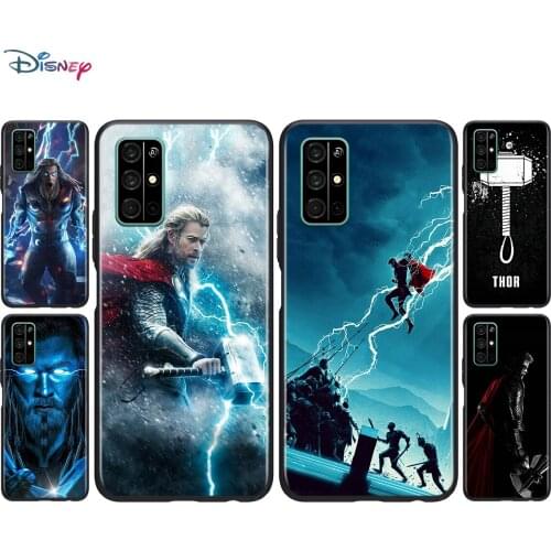 Thor Tales Of Asgard Soft Black TPU Cover For Honor 20 30 20S 20E 30i 30S V20 V30 Lite Pro Plus 5G Phone Case Shell