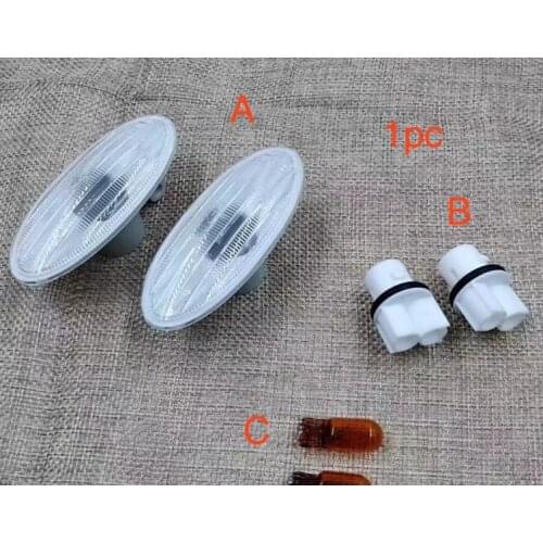 1pc for New NIssan x-trail livina Qashqai Tiida March Sylphy Venucia Fender Light Turn Signal Shade cover cap bulb lamp