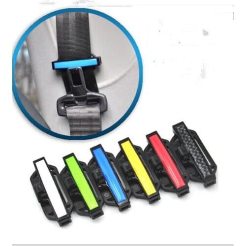 2PCS Car Seat Belts Clips Safety Adjustable Clip For Lada Priora vesta Priora Granta 110 111 112 KALINA LARGUS Niva Nadeschda