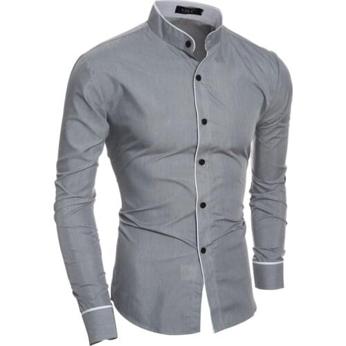 2018 MenS Casual Shirt Brand Long Sleeve Shirts Camisa Masculina Striped Men Dress Shirts Male Fashion Shirts Chemise XXL