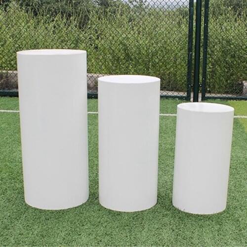 3pcs Wedding Decorations Cake stand Dessert table Round Cylinder Pedestal Display Art Decor Plinths Pillars