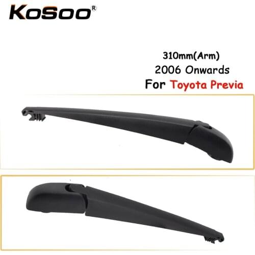 KOSOO Auto Rear Car Wiper Blade For Toyota Previa,310mm 2006 Onwards Rear Window Windshield Wiper Blades Arm,Car Accessories