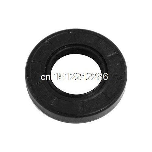 Black Nitrile Rubber Double Lip TC Oil Shaft Seal 25mm x 47mm x 8mm