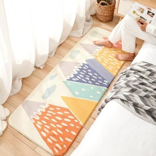 Childrens Room Carpet Cartoon Modern Home Deco Rugs Living Room Sofa Rectangular Bedroom Lamb Wool Non-slip Floor Mat