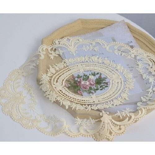 Lace Table MatS Pats Placemat Coaster For Desk Decor Photography Accessories Flower Cup Mug Pad table decoration accessories