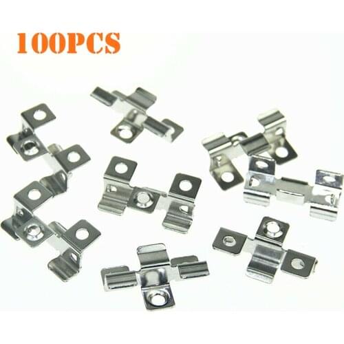 Wooden Floor Metal Fasteners Anti-corrosive Furniture Hardware Corner Bracket Accessories Stainless Steel Hidden Fasteners
