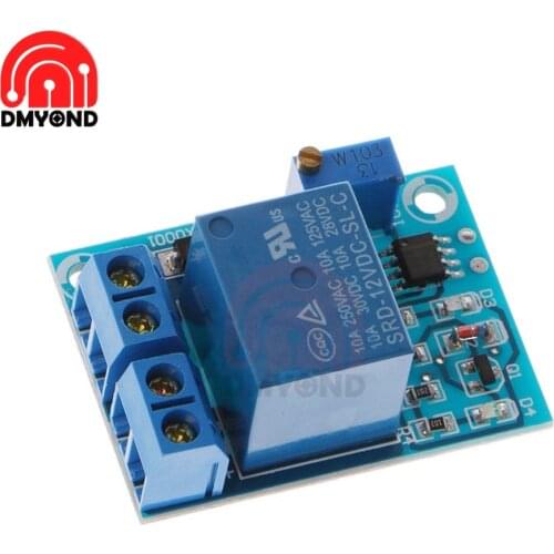 12V Battery Undervoltage Management Module Low Voltage Automatic Cut off Switch Recovery Protection Module for Charger Control