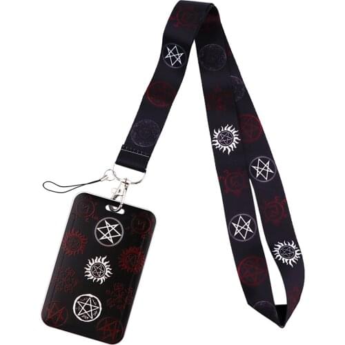 PF591 Dongmanli Supernatural Key lanyard Car Keychain Personalise ID Card Pass Gym Mobile Phone Key Ring Badge Holder Jewelry