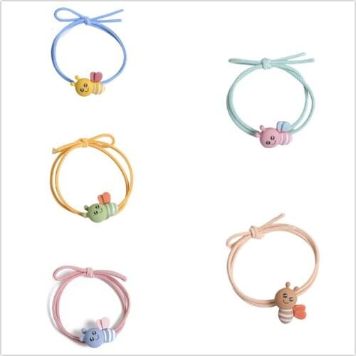 Gift Simple Head accessories Cute High Elastic Honey Hair Tie Rope Hair Ring