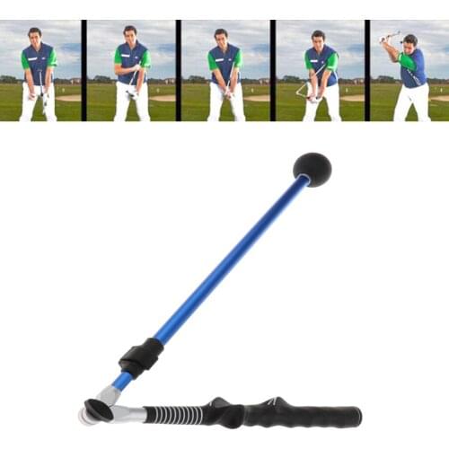 Portable Golf Grip Trainer Attachment Improving Hand Positioning Auxiliary Gear Tool Elbow Swing Trainer Arm Gesture Corrector