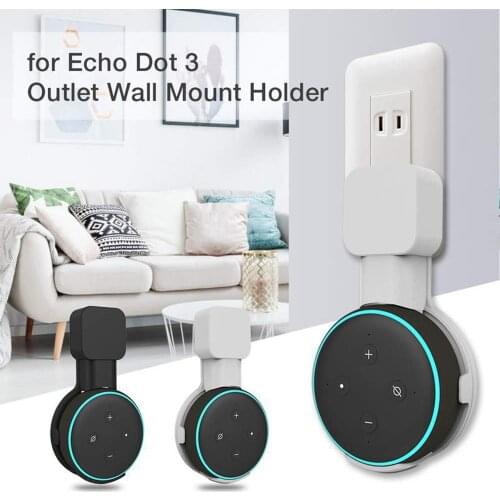 Free of Punch Echo Dot 3rd Support Smart Audio Receive Stents Fixed Support Outlet Wall Mounts Audio Holder