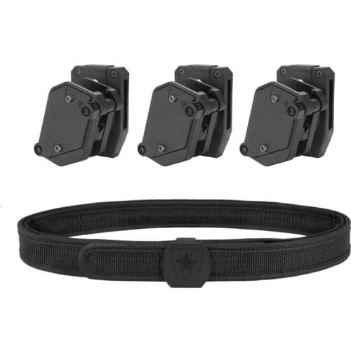 FMA IPSC IDPA USPSA Magazine Pouch & Tactical Belt Set Competition Shooting Tactical Shooters Pistol Race Master