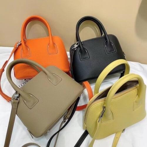 High Quality Leather Hand Bags Ladies French Fashion Monogram Designer Shell Handbags Womens Shoulder Bags