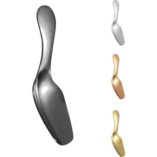 1pcs Spoon Mirror Polishing Anti-deform Stainless Steel Hot Drinking Flatware Spoon for Household Kitchen Utensils Kids Spoon