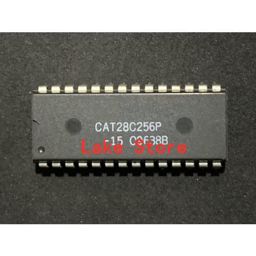 1 unids/lote CAT28C256P-15 CAT28C256PI-12 CAT28C256P-20 CAT28C256P-90 CAT28C256P DIP-28