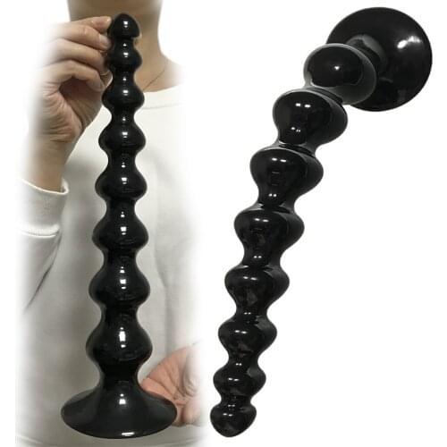 36*5.3cm Anal Beads Sex Toy for Men Women Lesbian Huge Big Dildo Butt Plug Male Prostate Massage Female Anus Expansion
