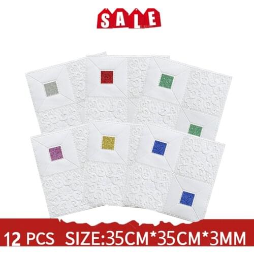 3D Wall Self-Adhesive Panels Decoration Wallpaper Foam Waterproof 3D Wall Sticker New Design Wallpaper For Bedroom