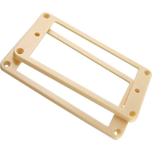 4pcs Flat Base Humbucker Pickup Rings for Electric Guitar