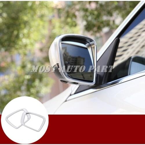 ABS Side Rearview Mirror Cover Trim Cover 2pcs For Maserati Levante 2016-2020 Car accesories interior Car Trim