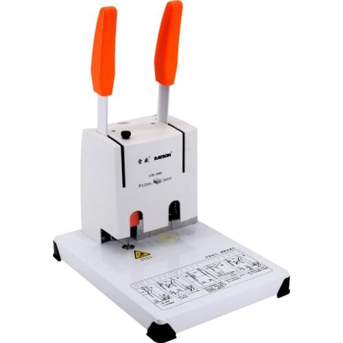 CD-310 Punch Binding Machine 220V/120W Rivet Tool Office Appliance Professional Equipment Binding Machine Tool